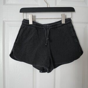 Brandy Melville Black Thermal Shorts